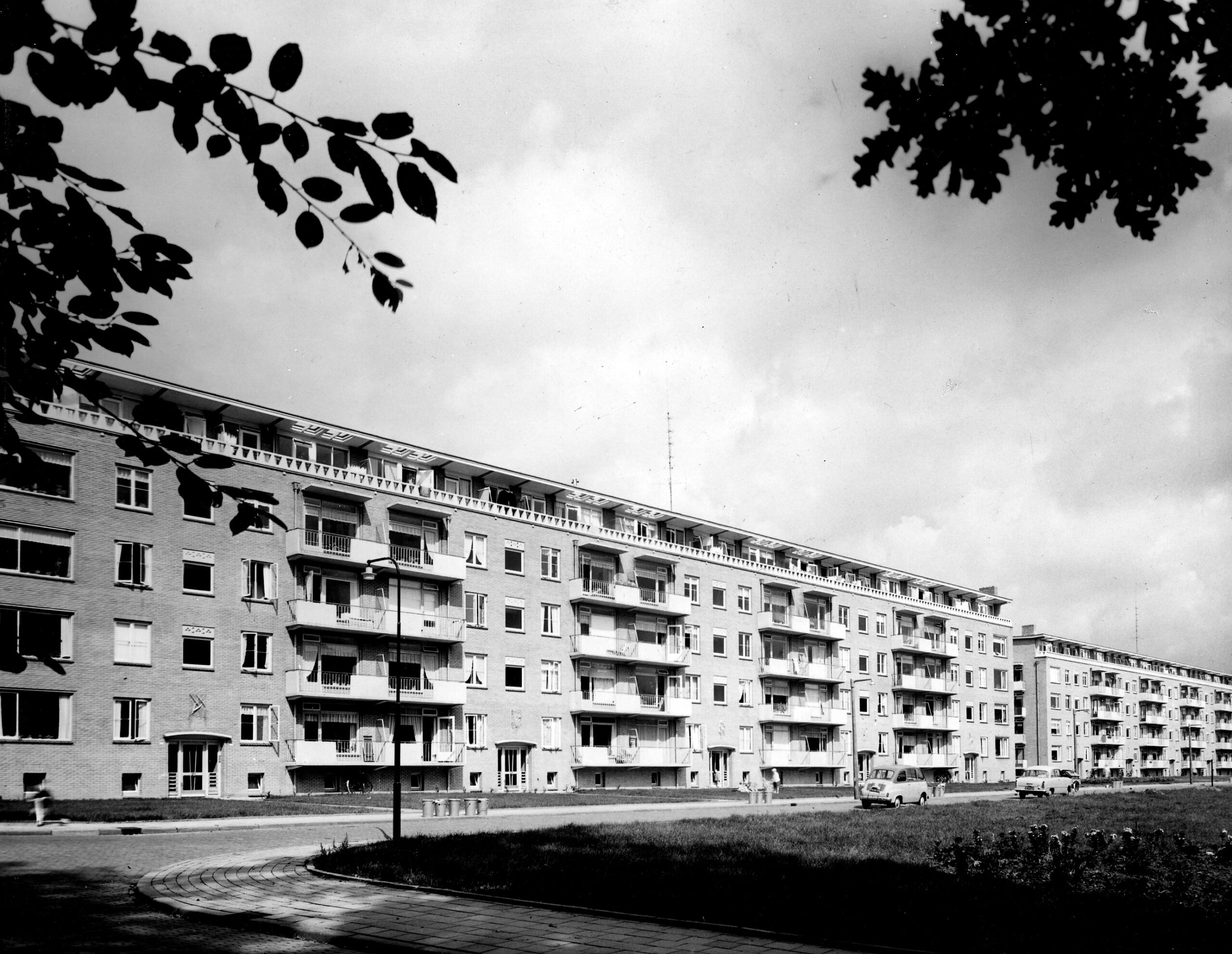 Flats aan de Lippe Biesterfeldstraat in Angerenstein-Noord